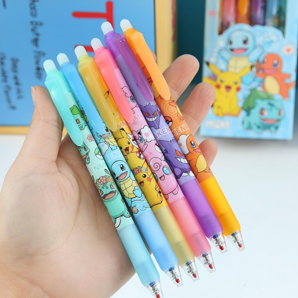 Fountain Pen Ink - ▃6/12pcs Pokem 0.5mm Blue Ink Erasable