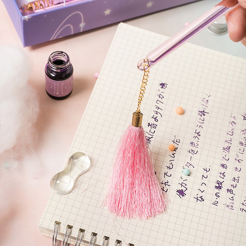Glass Dip Pen Calligraphy Set  - огляд і ціна Fountain Pen Ink