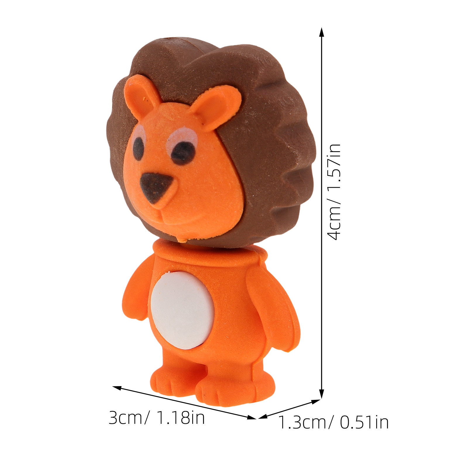 18Pcs Small Lion Erasers Kids  - огляд і ціна Lion Stationery & Office Supply(Kunshan)Co.Ltd