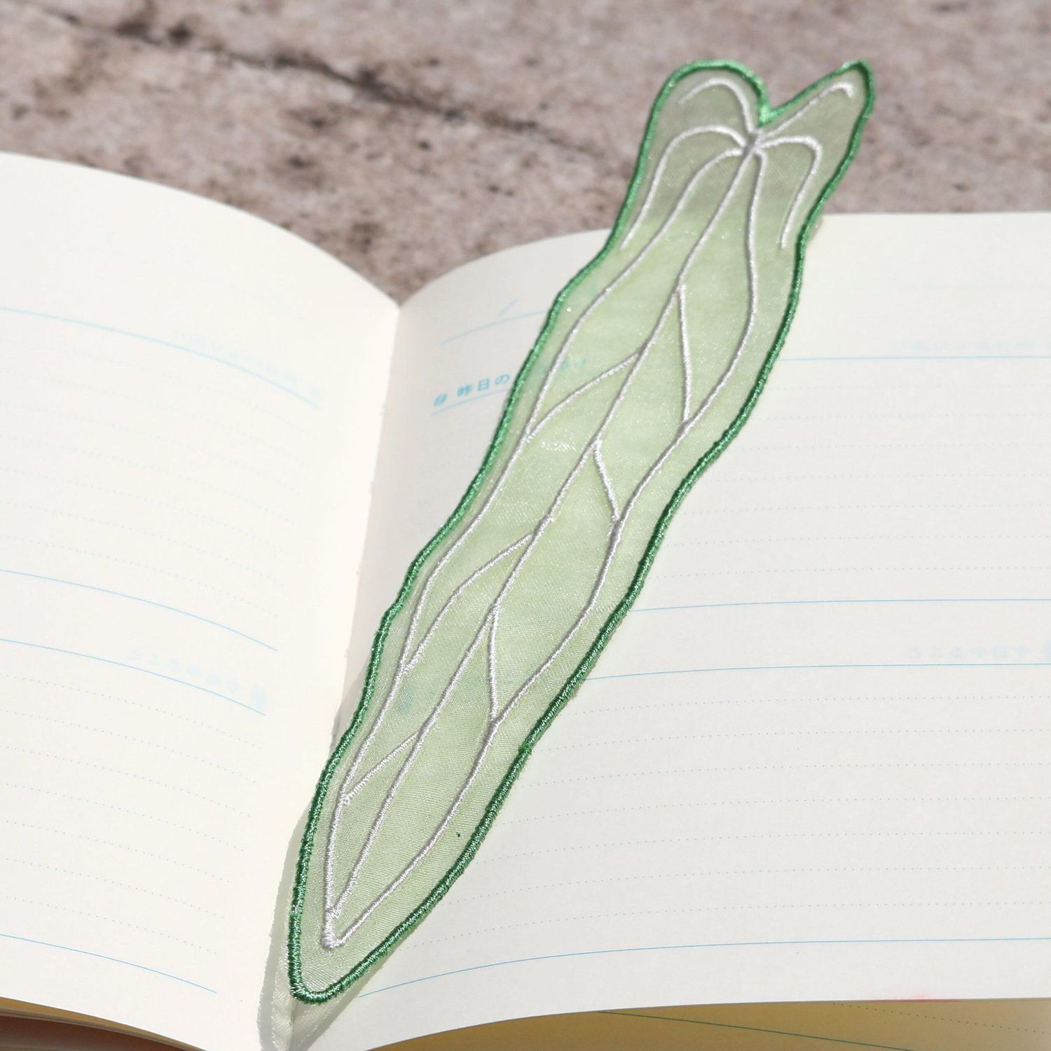 Organza Embroidery Leaf Bookma - огляд і ціна Office Supply Office Stationery Items