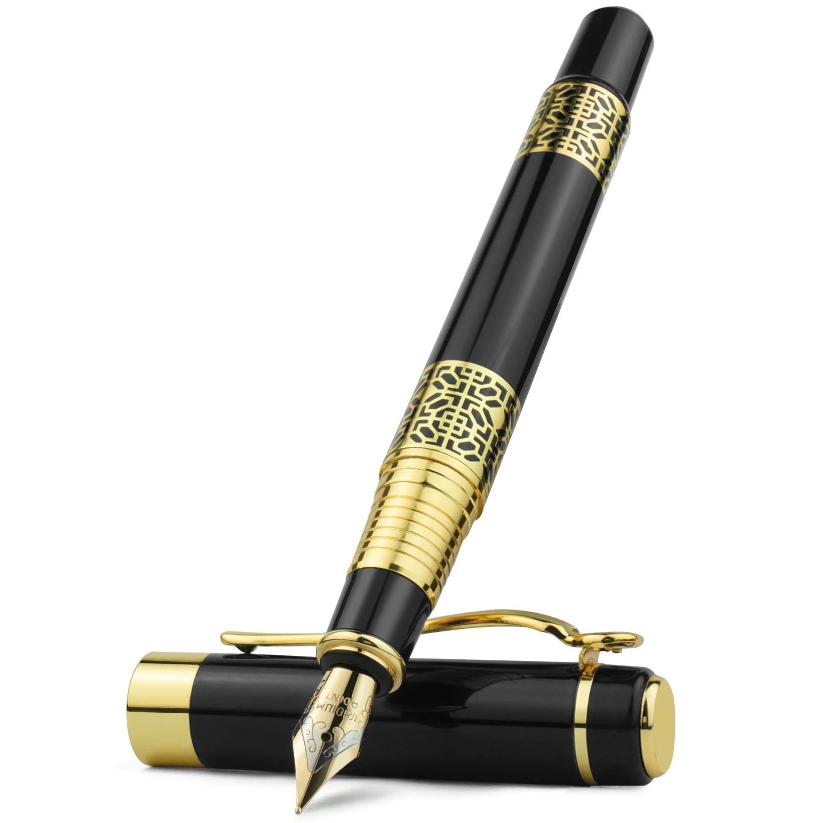 Retro Metal Fountain Pen F Nib - огляд і ціна Stationery Supplies Business