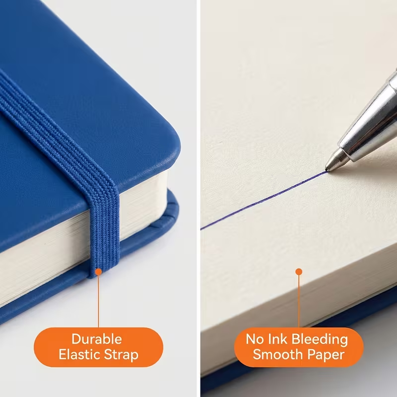 A5 A6 Hardcover Notebook Set | - огляд і ціна Journal Leather Hardcover