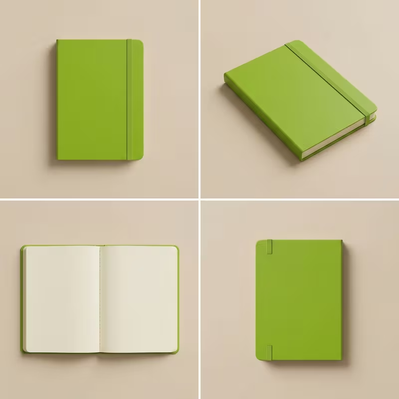A5 A6 Hardcover Notebook Set | - огляд і ціна Journal Leather Hardcover