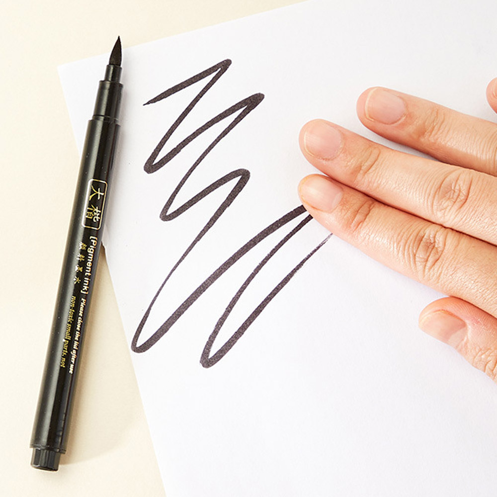 4pc Brush Pen Calligraphy Pen  - огляд і ціна Stationery Warehouse