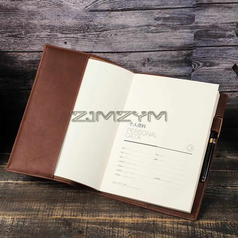Leather Case for Hardcover B5  - огляд і ціна Journal Leather Hardcover
