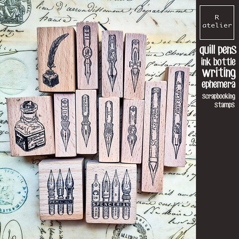 Scrapbooking Stamp Fountain Pe - огляд і ціна Fountain Pen Ink