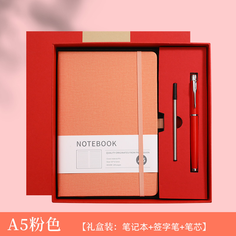 A5 Notebook Gift Set with Ball - огляд і ціна Journal Leather Hardcover
