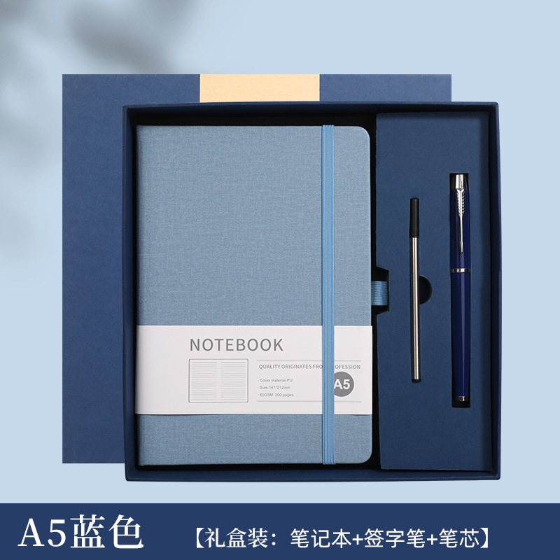 A5 Notebook Gift Set with Ball - огляд і ціна Journal Leather Hardcover