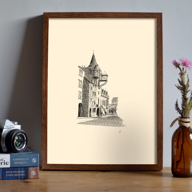 Vintage Edinburgh Castle Pen I - огляд і ціна Fountain Pen Ink